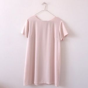 lulu’s blush shift dress